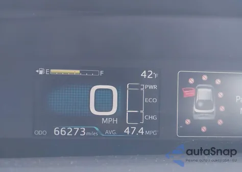 2022 Toyota Prius Le z USA, uszkodzony, nr VIN JTDKAMFU4N3179530